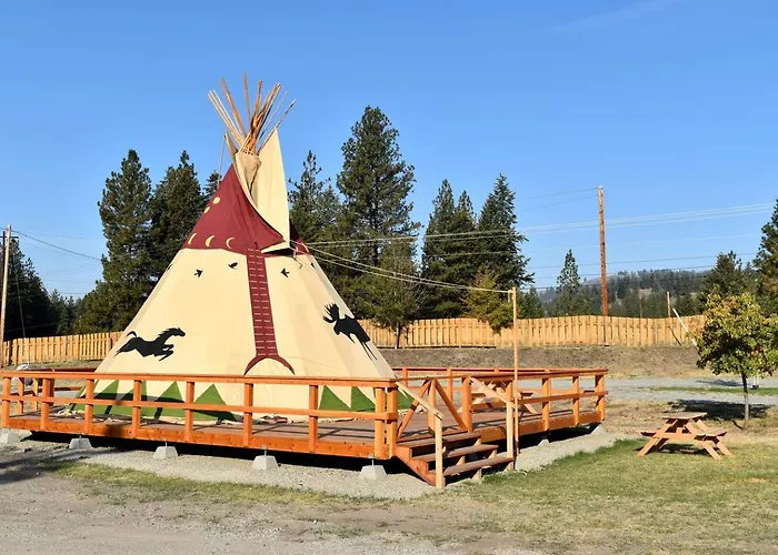 Amazing Tipi Rental For The Perfect Camping Getaway In Republic, Washington