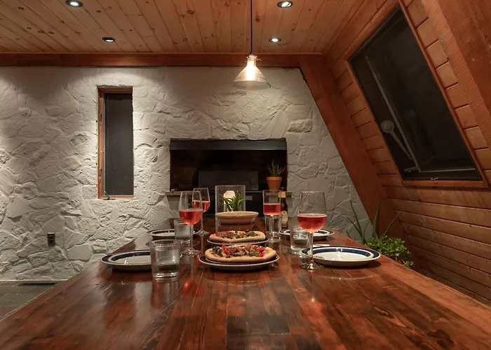 Stunning A-Frame Cabin Rental In The Catskills Near Albany, New York