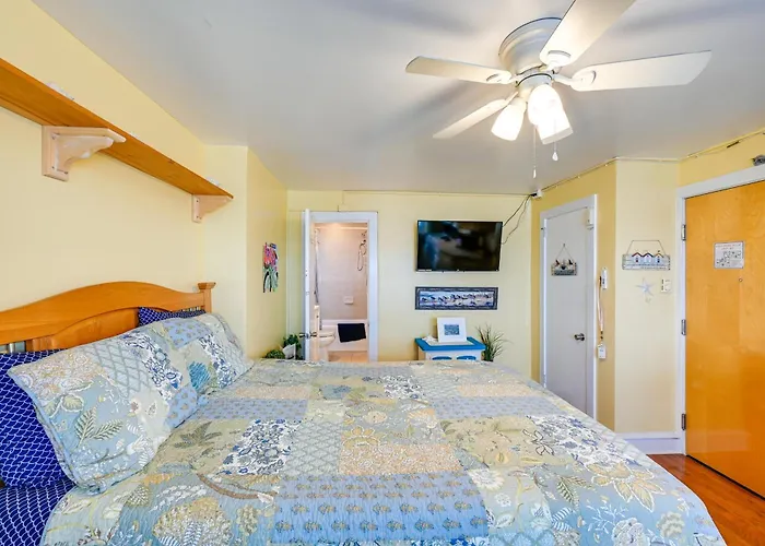 Walkable Ocean City Studio, Extended Stays