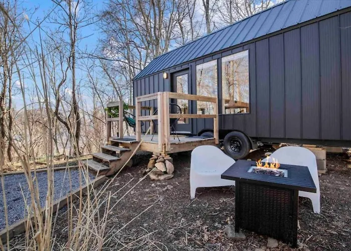 Japandi - Scandinavian Retreat, Mountain View, And 20 Minutes To Asheville