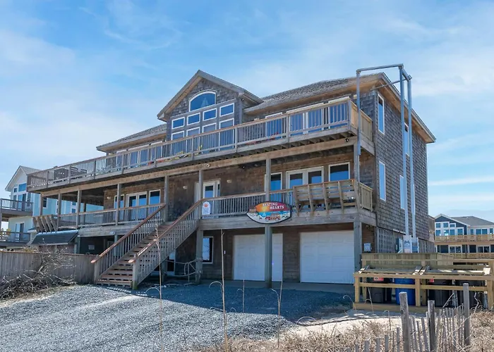 Resting Hearts - 4X4 Carova Beach, Ocean Views, Pool, Cargo Lift, Up To 4 Dogs Ok, Flex Stays