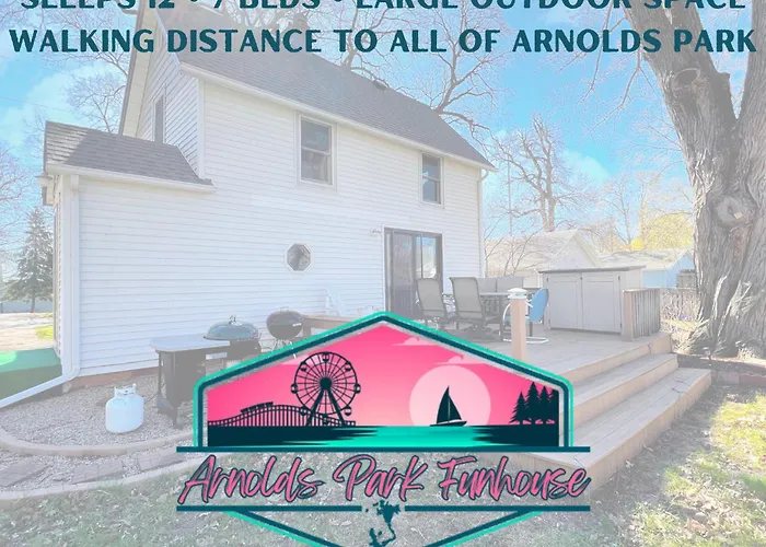 Arnolds Park Iowa St Funhouse