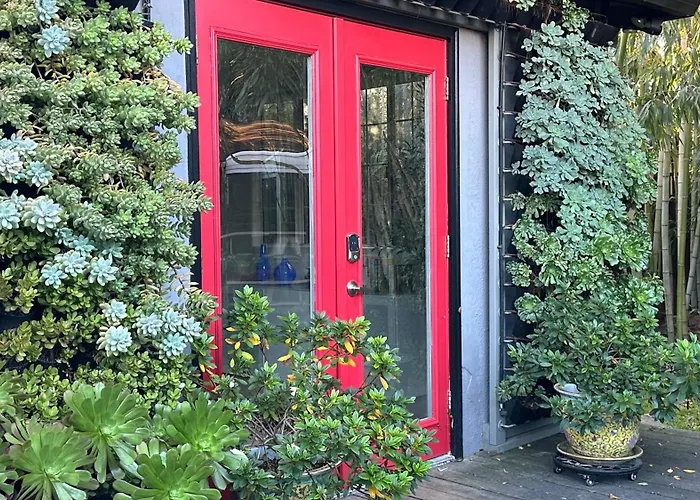 Santana Row Garden Retreat Private Executive Residence With Koi Pond And Waterfall Walk To Santana Row Valley Fair Dining And Shopping Private Entrance