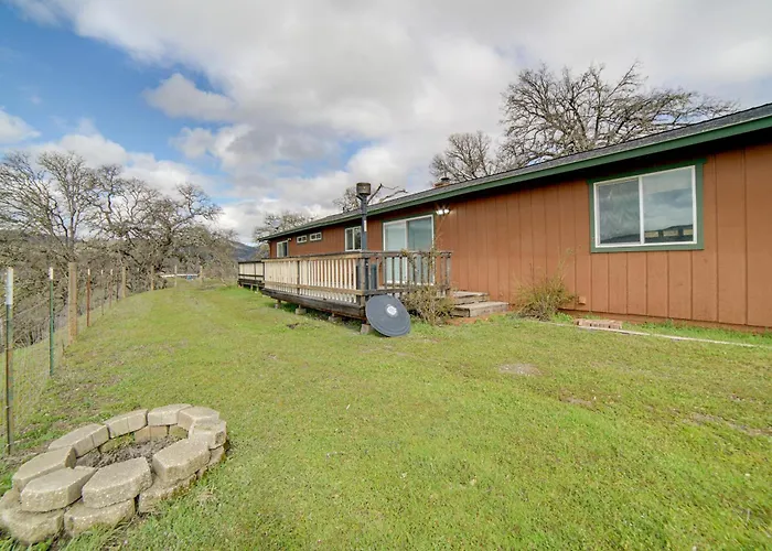 30-Acre Witter Springs Ranch W/ Barn & Views!