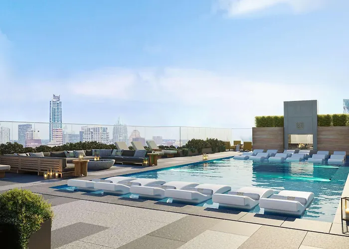 20Th Fl 1Br - Heated Pool - Gym - Bar - Balcony