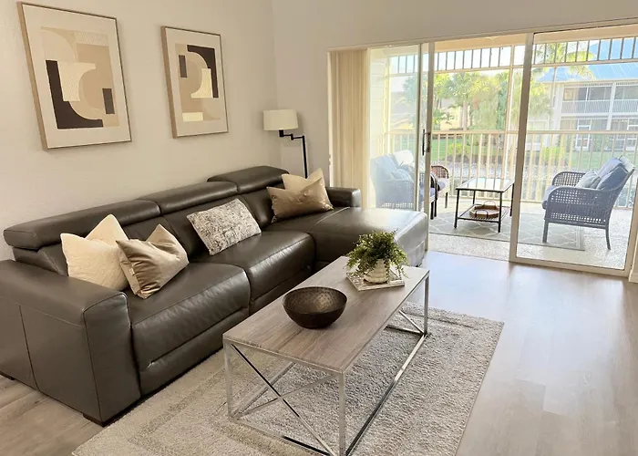Spacious 2Br Lely Resort Condo With Lake View Steps To Pool Hot Tub Gym