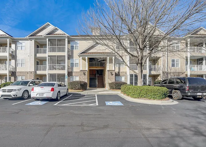 Pool & Private Balcony! Crow Creek Golf Club Condo
