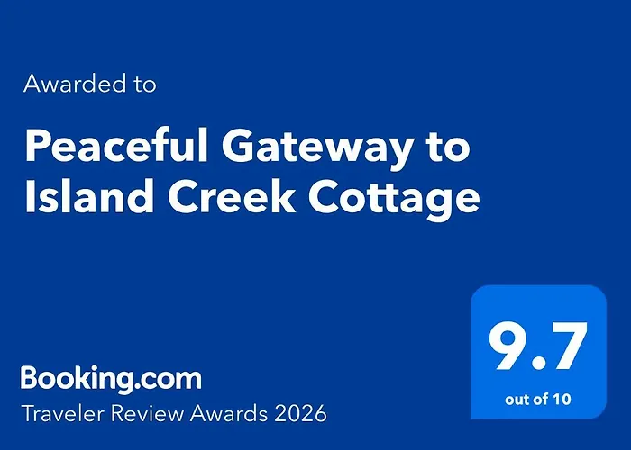 Peaceful Gateway To Island Creek Cottage