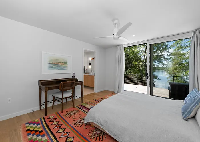 New! Tilted Pine - Lake Access Modern Home