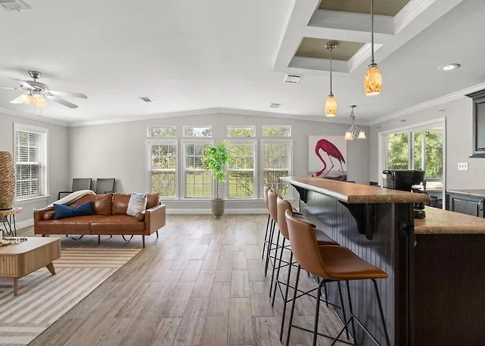 Modern Home On Gated 4 Acre Plus Nature Sanctuary