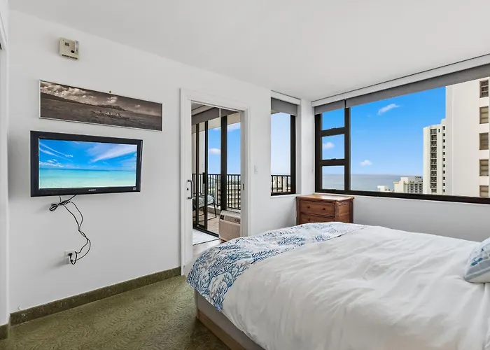 Waikiki Banyan Oceanfront Condo 30Th Floor