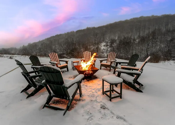 Epic 9-Bed Yellowstone Lodge Theater, Bars, Sauna & Ski Views