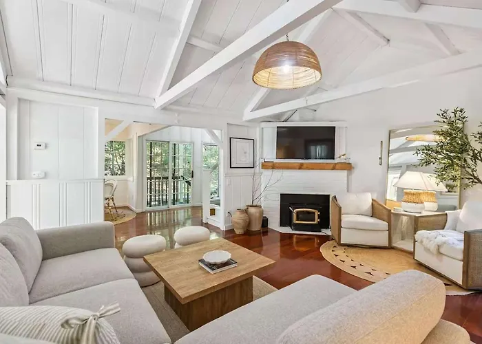Modern Organic Home With Backyard Creek Near State Park