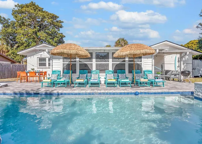 Seaside Paradise - Pool! Spa! Game Room! 12 Beds!