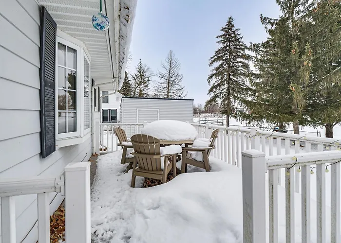 Rice Lake Escape W/ Private Dock: 1 Mi To Main St