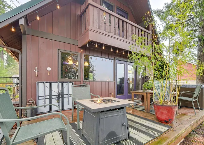 Private Hot Tub! A-Frame Hideaway By Oakland Bay
