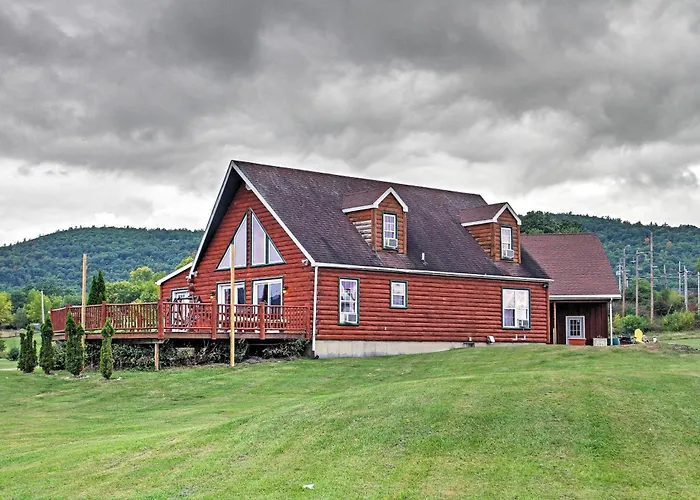 Steps From Lake George! 8-Acre Home W/ Dock Access
