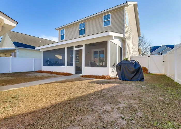 1 Mi To River! Relaxing Family Home In Bluffton