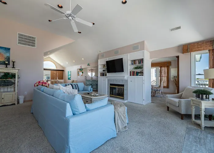 Terning Point - Corolla, Crown Point, Oceanfront, 20 Yds To Beach, Ocean View, Pool, Hot Tub, Pets Ok