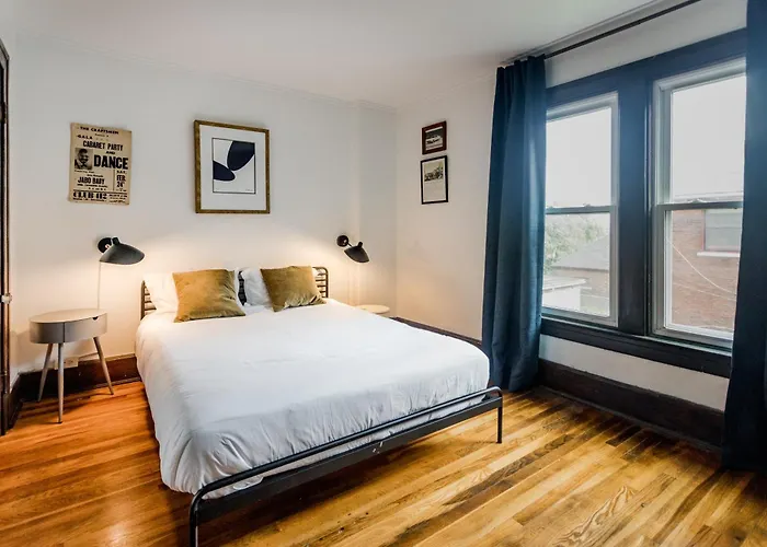 Luxe Mid-Century Styled Historic Townhouse #1
