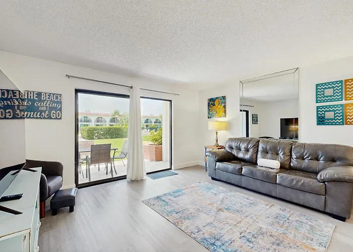 Steps Away From Beach & Pool A Two-Story Townhome On Anastasia Island