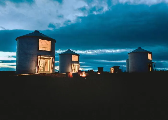 Clark Farm Silos #3 - Stunning Mountain Views