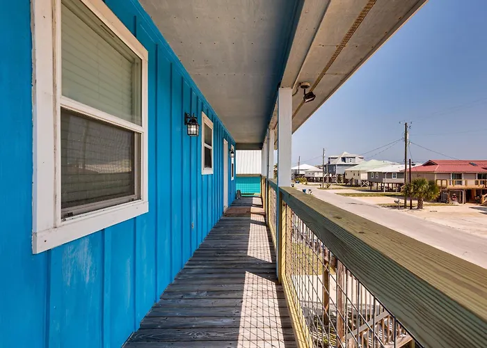 Waterfront Dauphin Island Home W/ Deck & Boat Dock