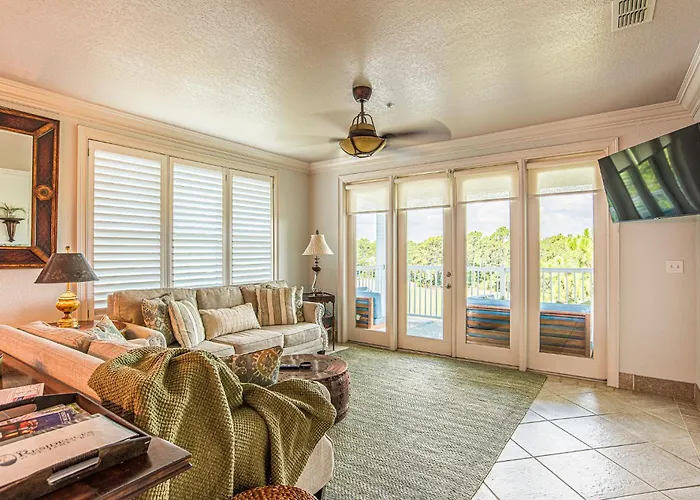 Caddyshack Condo At St James Bay Golf And Pickelball Resort Unit331 Penthouse Condo With 2 King Suite With Pvt Bathrooms, 2 Bunks Room, Sunset Views On Patio, Onsite Pool, Gated Entrance, Excellent For Couples & Groups, Onsite Restaurant, 1 Dog Ok W