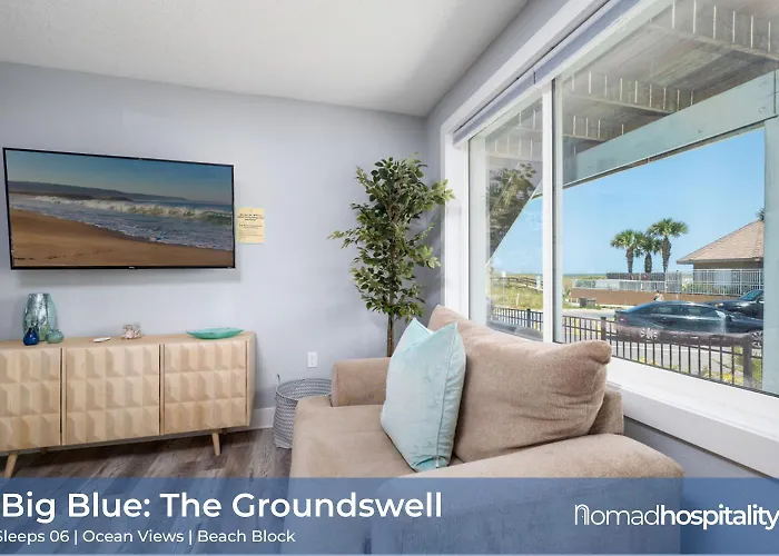 Be A Nomad - Beach Block 2Br With Ocean Views - Steps To Sand Sleeps 6