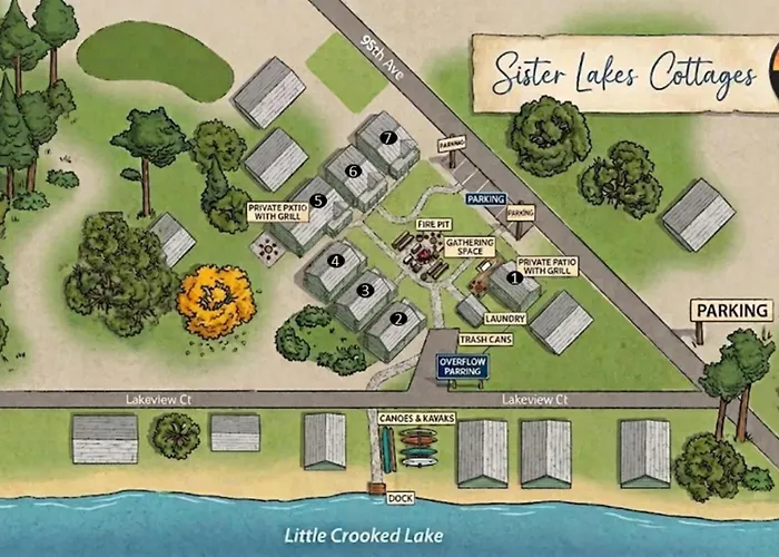 Sister Lake Cottages - Unit 4