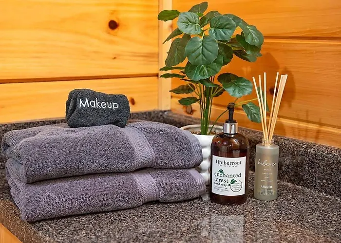 Peggers Cabin Luxury Rustic Tiny Cabin Spa