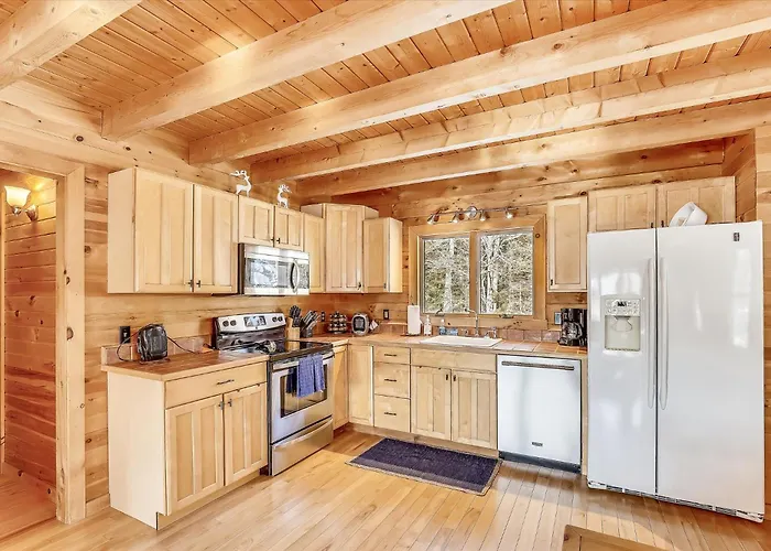 Aspen'S Run: 3 Bedroom Log Cabin, Wood Stove, Deck, Firepit, Window A/C By Stowe Country Homes