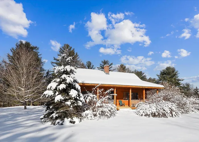 Aspen'S Run: 3 Bedroom Log Cabin, Wood Stove, Deck, Firepit, Window A/C By Stowe Country Homes