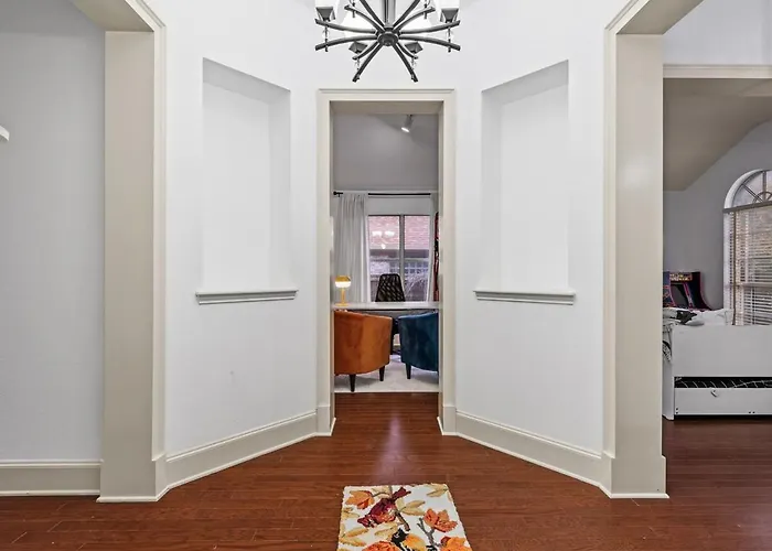 The Blue Door Oasis 4Br 2 Bath With 6 Beds Frisco With Arcade, Games, Office