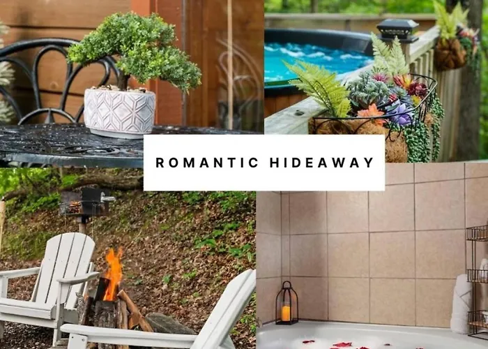 Romantic Hideaway- Pet Friendly, Hot Tub, Firepit