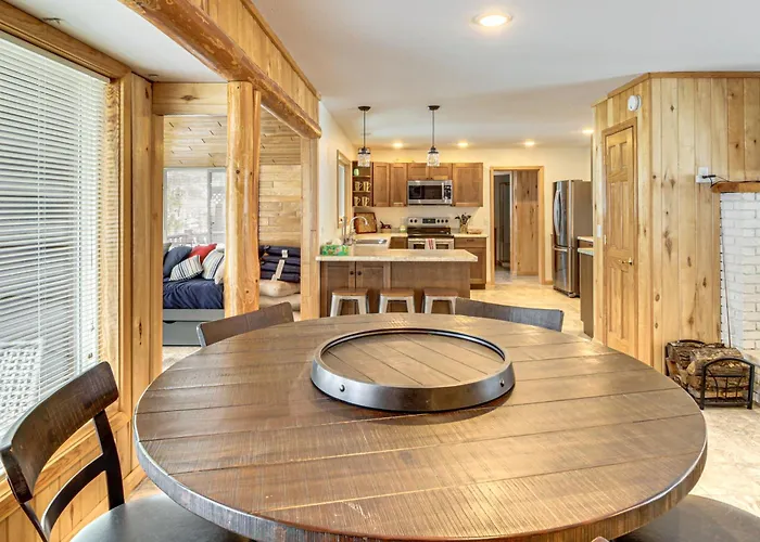 Waterfront Leech Lake Cabin W/ Boat Dock + Lift