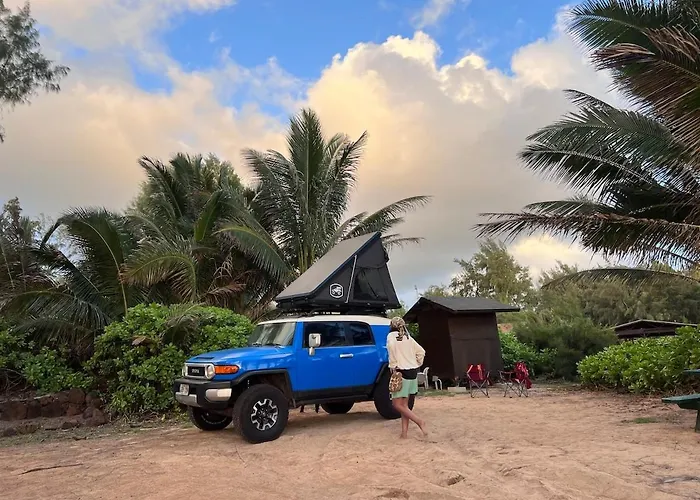 Kauai Adventure Fully Equipped Fj Cruiser Rooftop Camper