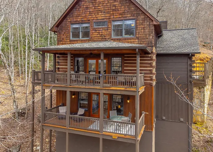 Hot Tub, Pool Table! Luxury Log Cabin In Franklin