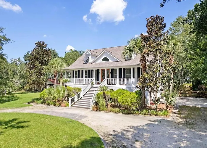 Boview Hall- Pool, Hot Tub-15 Mins To Kiawah