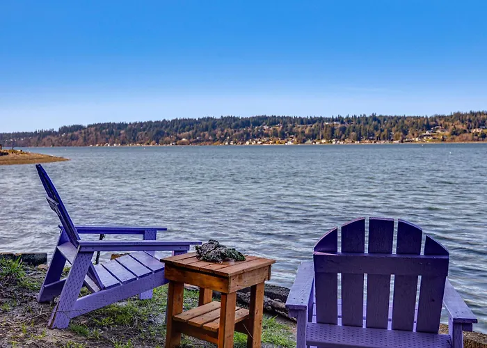 Walk To Beach! Scenic 'Wine Studio' In Gig Harbor