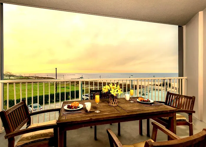 Luxury Romantic 2Br Beachfront Condo With Jet Tub, Ocean View Balcony On Boardwalk