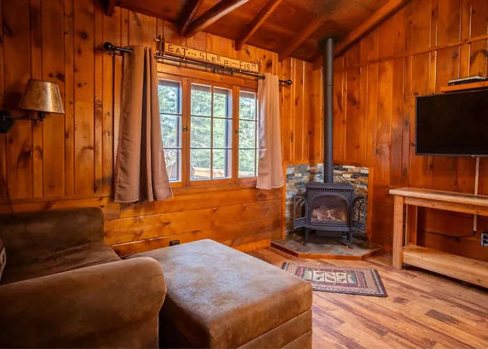 Cozy Northwoods Cabin Sleeps 2 - Perfect For A Couples Getaway Cb03