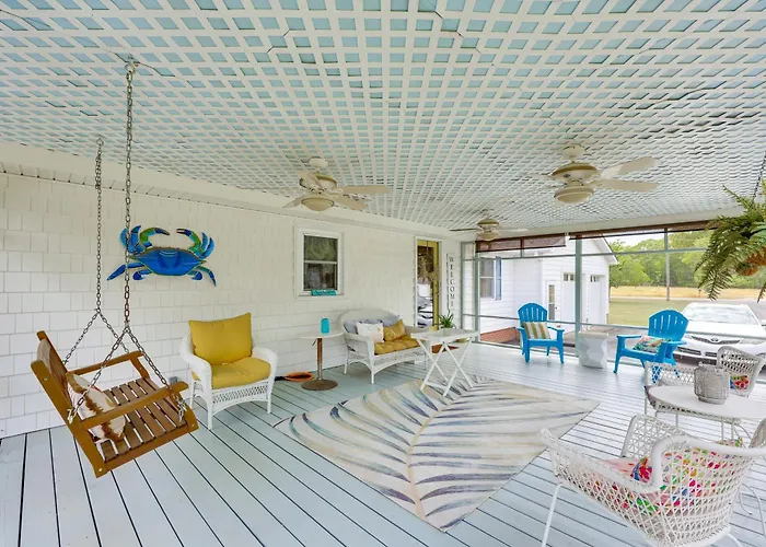 Waterfront Reedville Home W/ Private Dock!