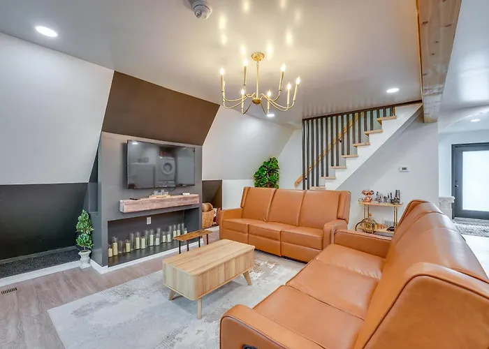 Walk To Fox Lake: Pet-Friendly A-Frame W/ Fire Pit