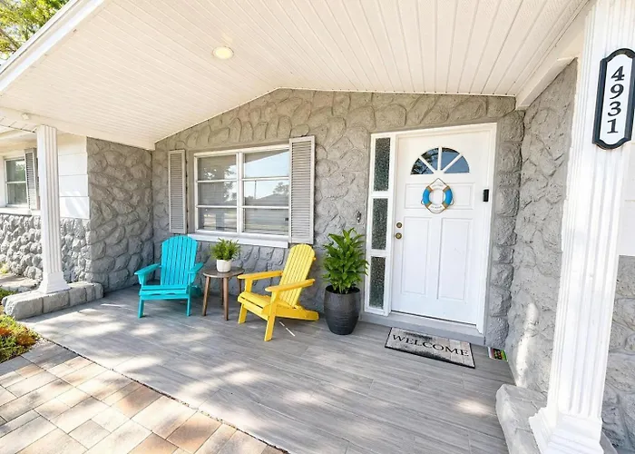 Pool Retreat 5Min Anclote Beach