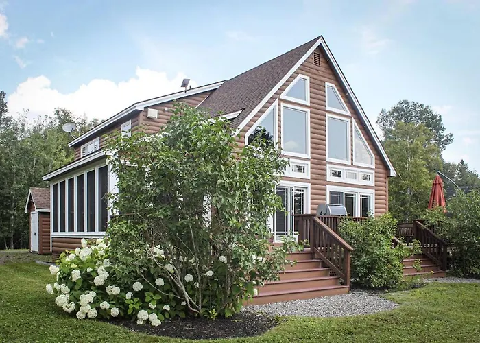 Gingerbread House On Mooselookmeguntic Lake
