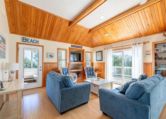 Shore Is Fun - Duck, Poteskeet, Beach 480 Yds, 3 Min. Walk To Downtown, Pool, Hot Tub, Yr Flex