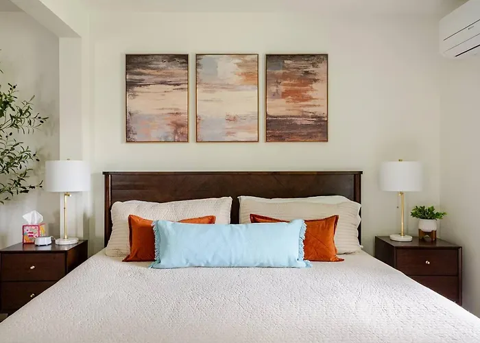 Private Studio Apartment With One King Bed And One Sofa Bed