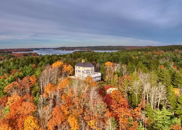 Bayfront Home With 270-Degree Views, Large Deck & Porch - Near Popham Beach