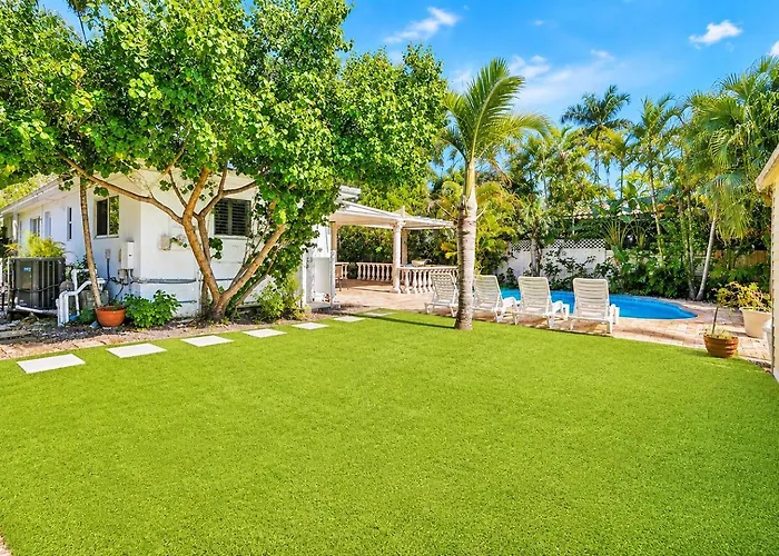 Walk To Beach Luxury 3Br Villa In Hollywood Lakes